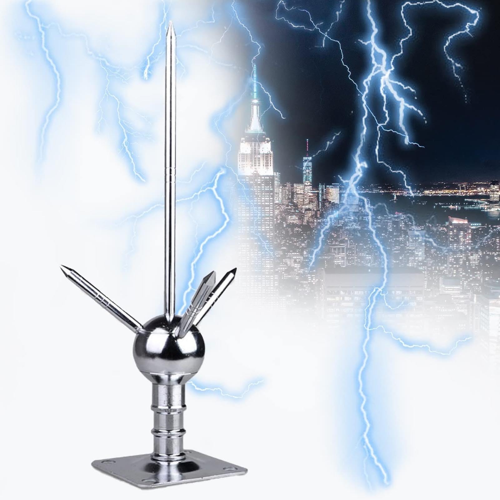 Amazon.com: XKXKZXKFYL Lightning Rod, Insulated Lightning Rod
